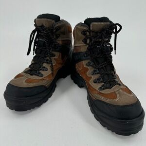 Everest Zoar Hiking Work Boots MENS Brown Leather Lace Up Insulated SIZE 10